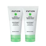 FATION NOSCA9 Trouble Toning Repair Cream 70ml×2EA – Heparin RX Complex™, Niacinamide 2%, Tranexamic Acid 1%, Soothing & Tone Care Moisturizer for Sensitive, Acne-Prone Skin _ Made in KOREA